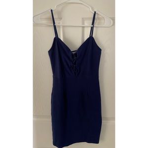 Navy Blue mini dress